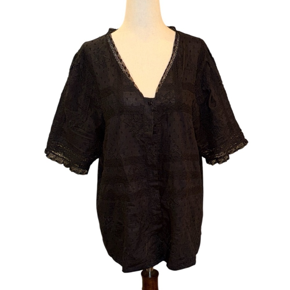 Forever That Girl Black Lace Top